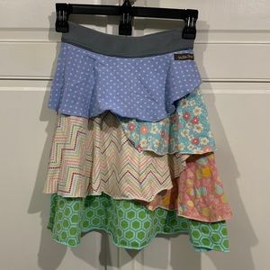 Matilda Jane It’s a Wonderful Parade Tabitha layered tiered skirt size 10